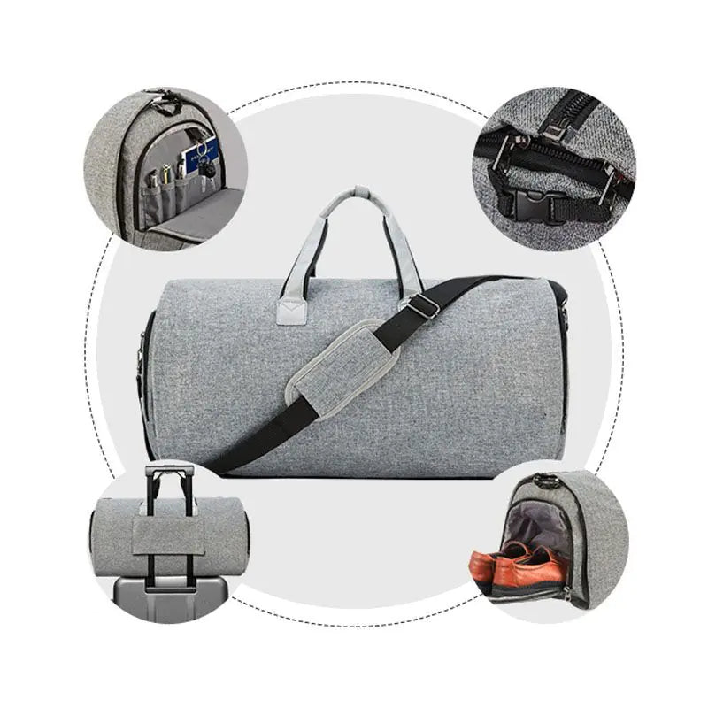 Large Capacity Portable Travel Duffel Bag - Multi-Function